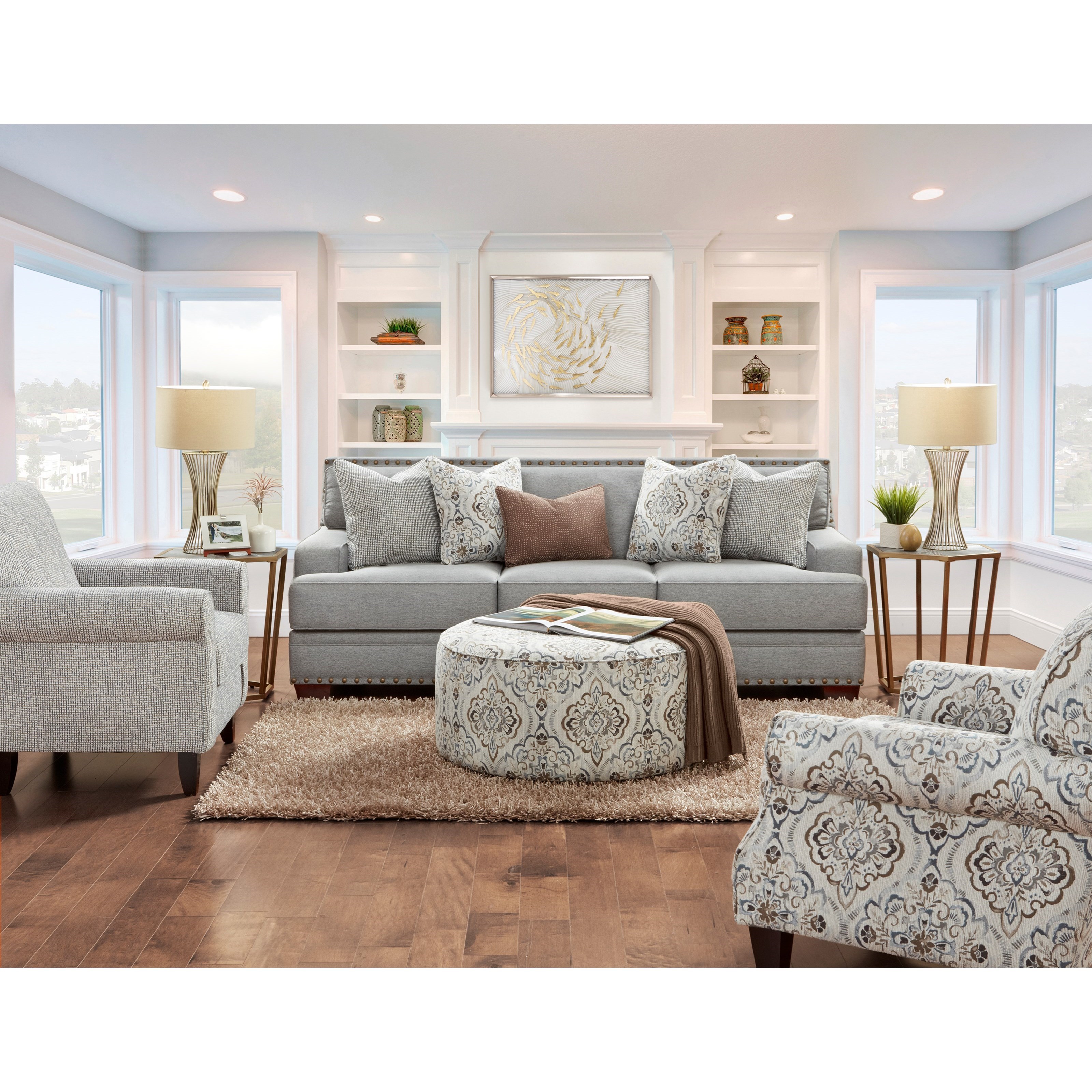 Indigo accent chair best sale